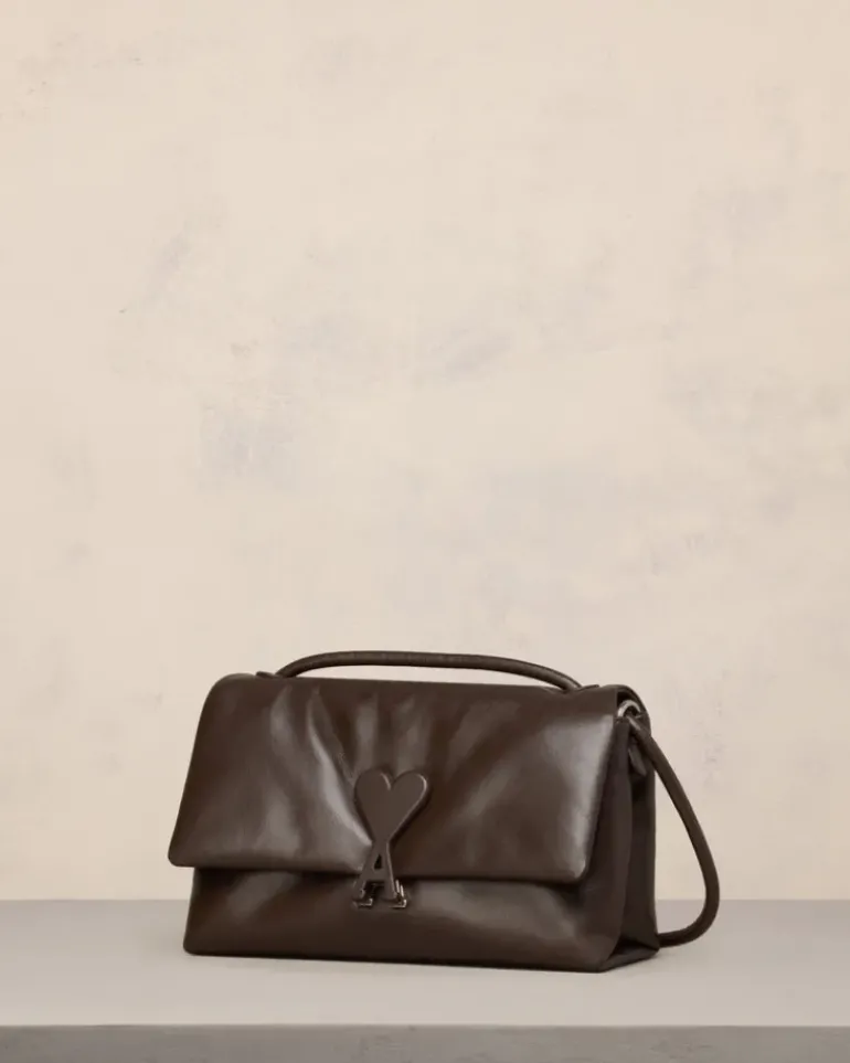 Ami Paris Voulez-Vous Bag DARK COFFEE Cheap