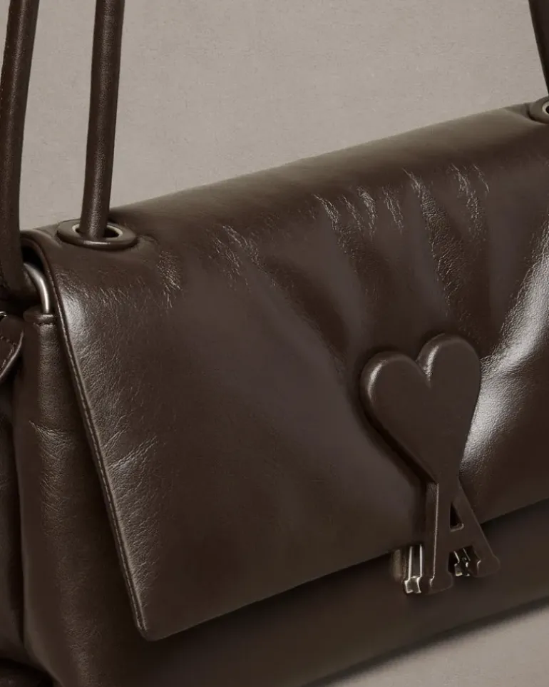 Ami Paris Voulez-Vous Bag DARK COFFEE Cheap