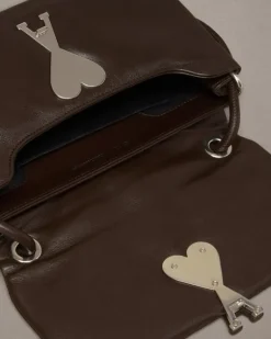 Ami Paris Voulez-Vous Bag DARK COFFEE Cheap