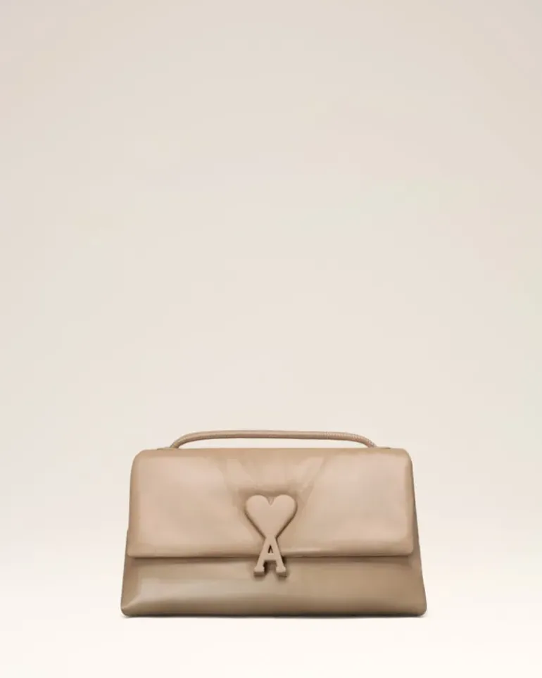 Ami Paris Voulez-Vous Bag LIGHT BEIGE Cheap