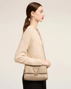 Ami Paris Voulez-Vous Bag LIGHT BEIGE Cheap