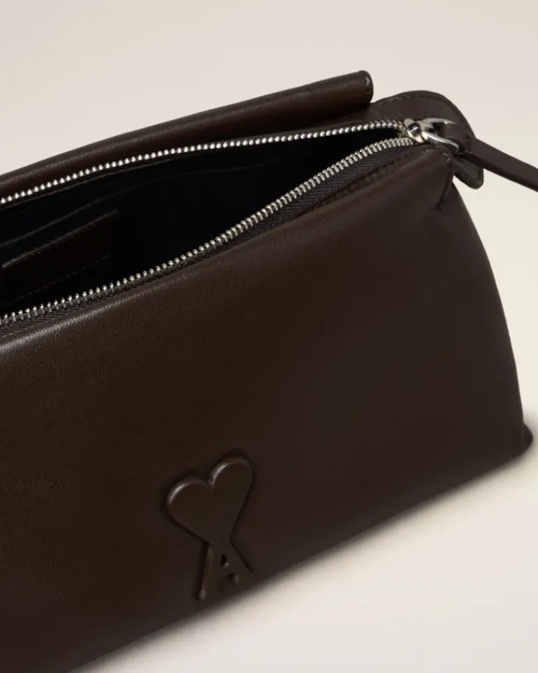 Ami Paris Voulez-Vous Pouch DARK COFFEE Online