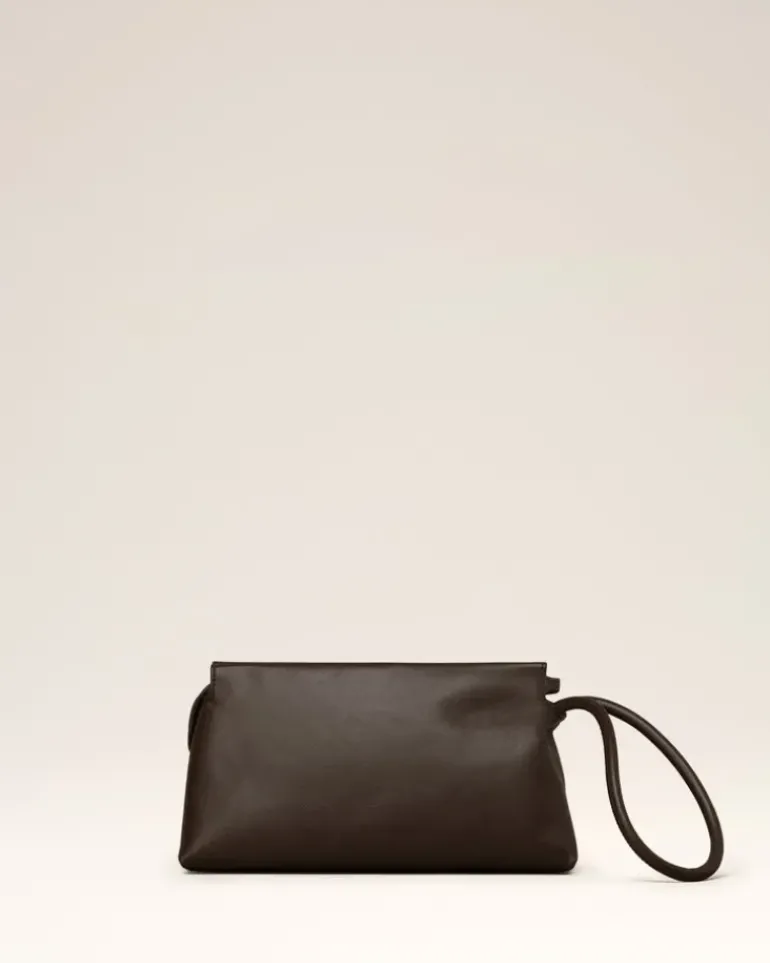 Ami Paris Voulez-Vous Pouch DARK COFFEE Online