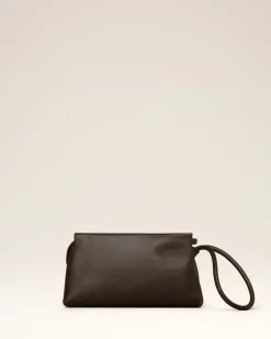 Ami Paris Voulez-Vous Pouch DARK COFFEE Online