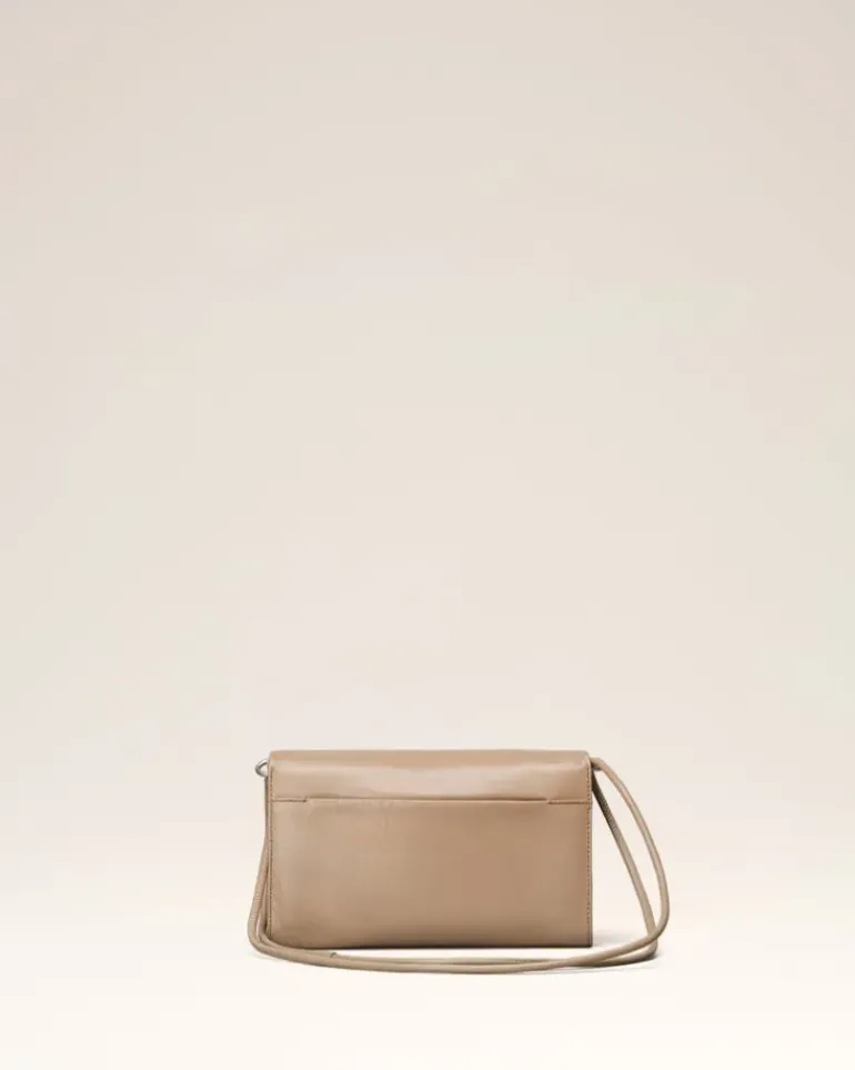 Ami Paris Voulez-Vous Wallet Strap LIGHT BEIGE Shop