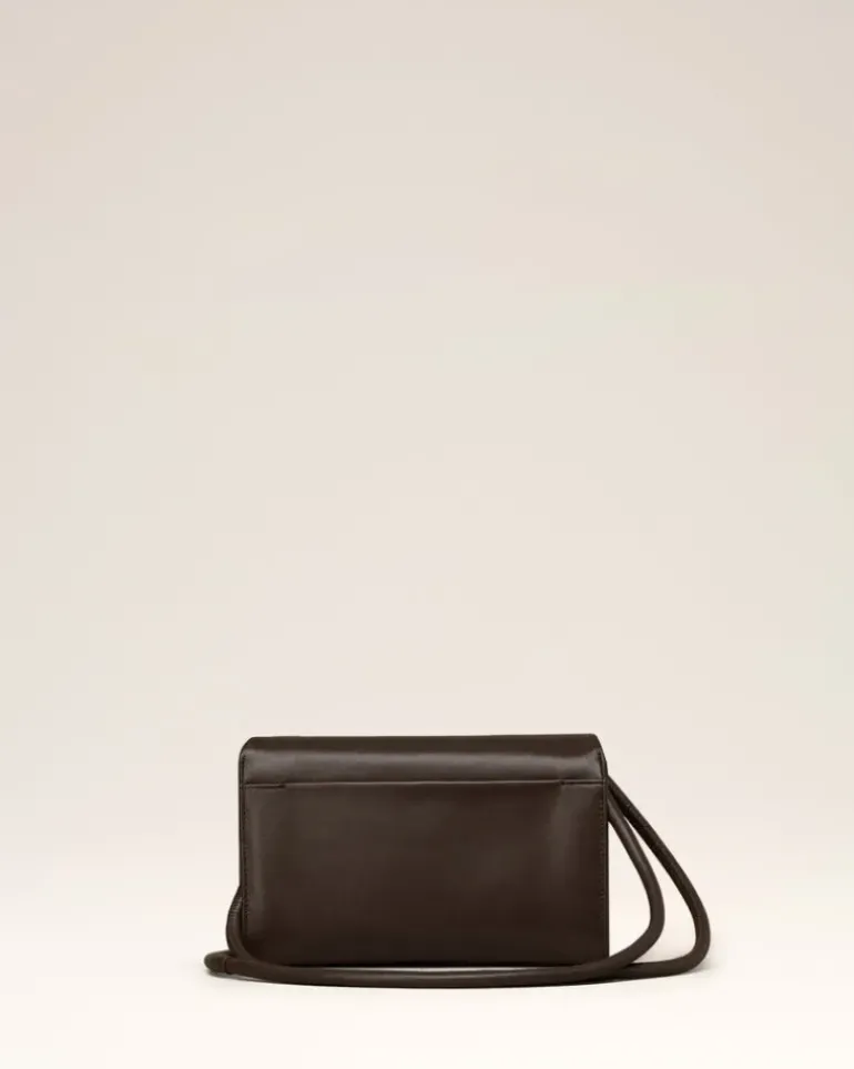 Ami Paris Voulez-Vous Wallet Strap DARK COFFEE Shop