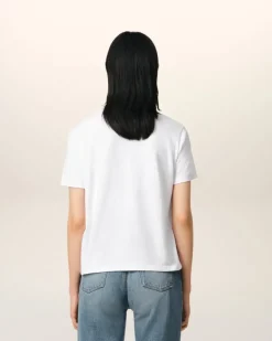 Ami Paris Cotton Ami de Coeur T-Shirt WHITE Flash Sale