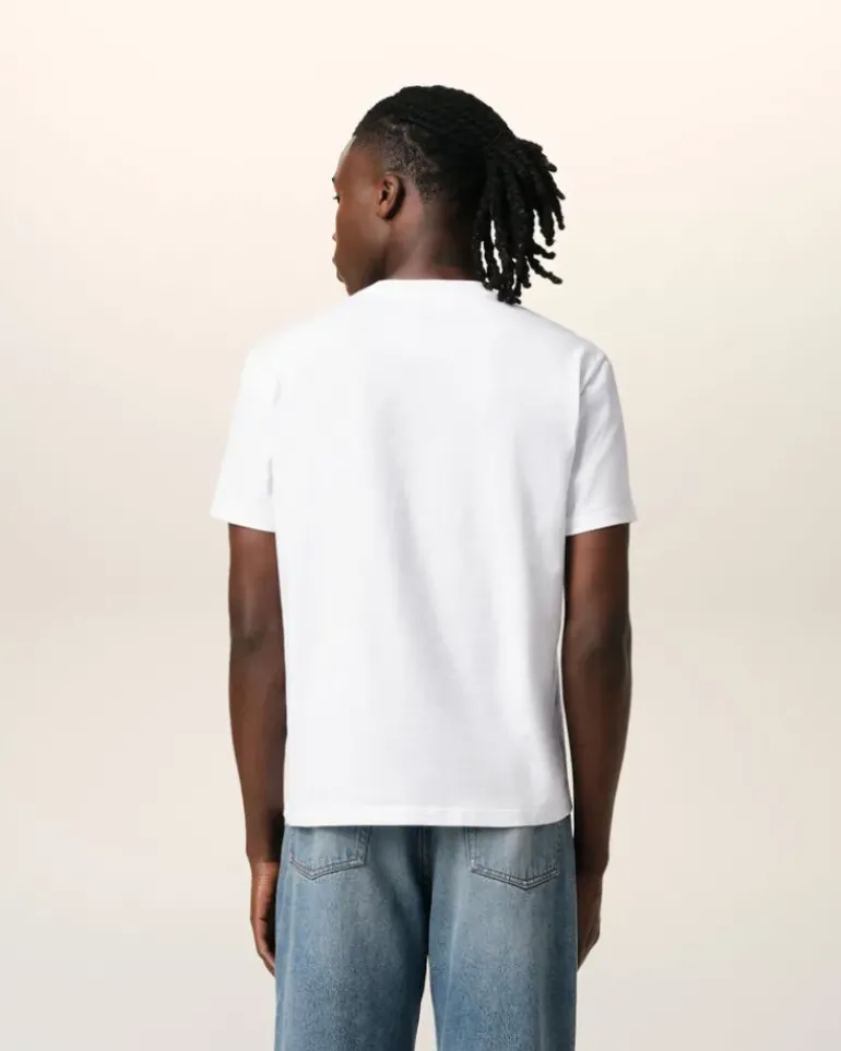 Ami Paris Cotton Ami de Coeur T-Shirt WHITE Flash Sale