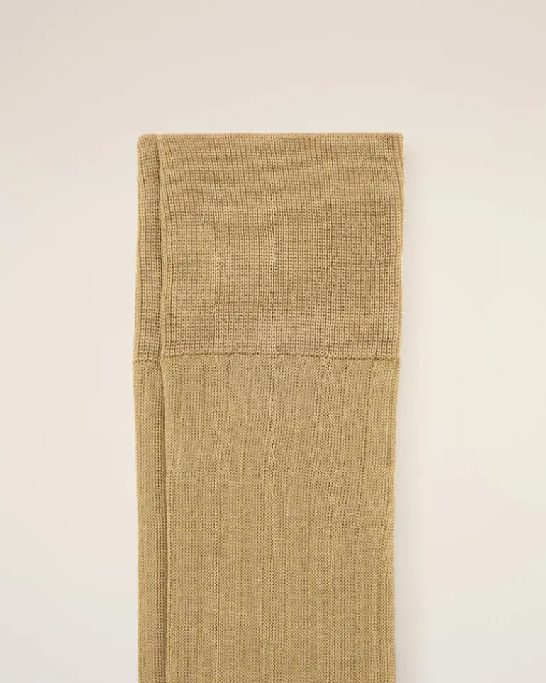 Ami Paris Yellow Cotton Ami de Coeur Plate Socks HAVANA//GOLD Hot